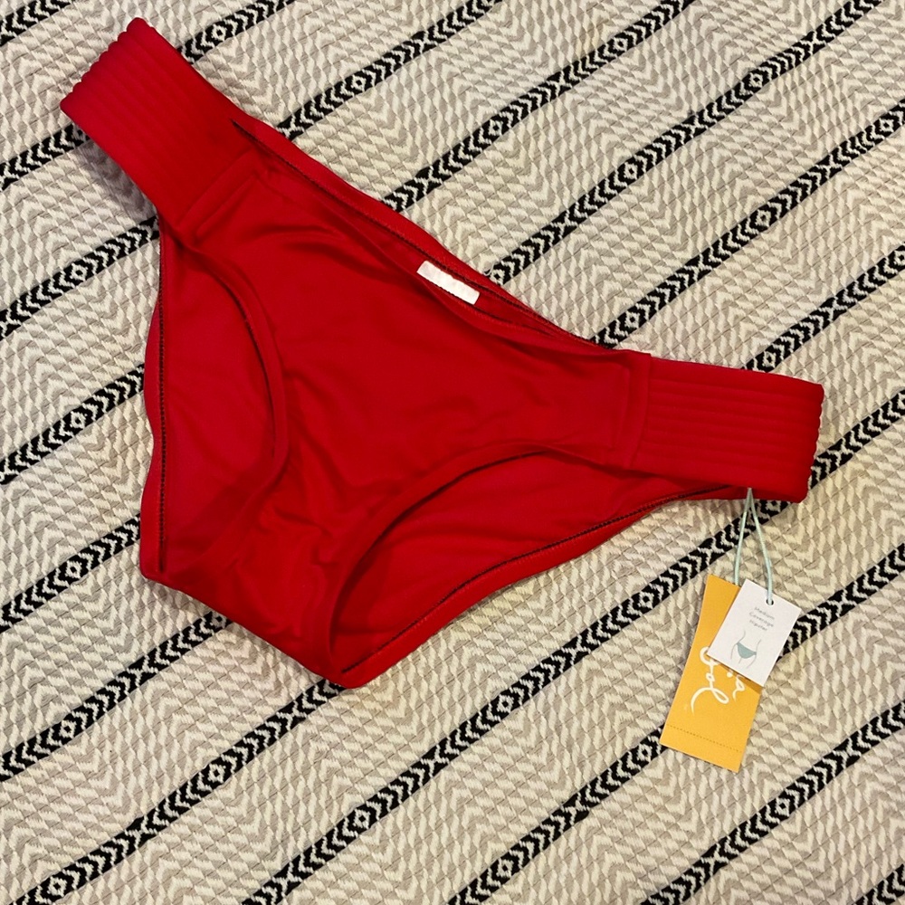 Red Bikini Bottom - Picture 3 of 3